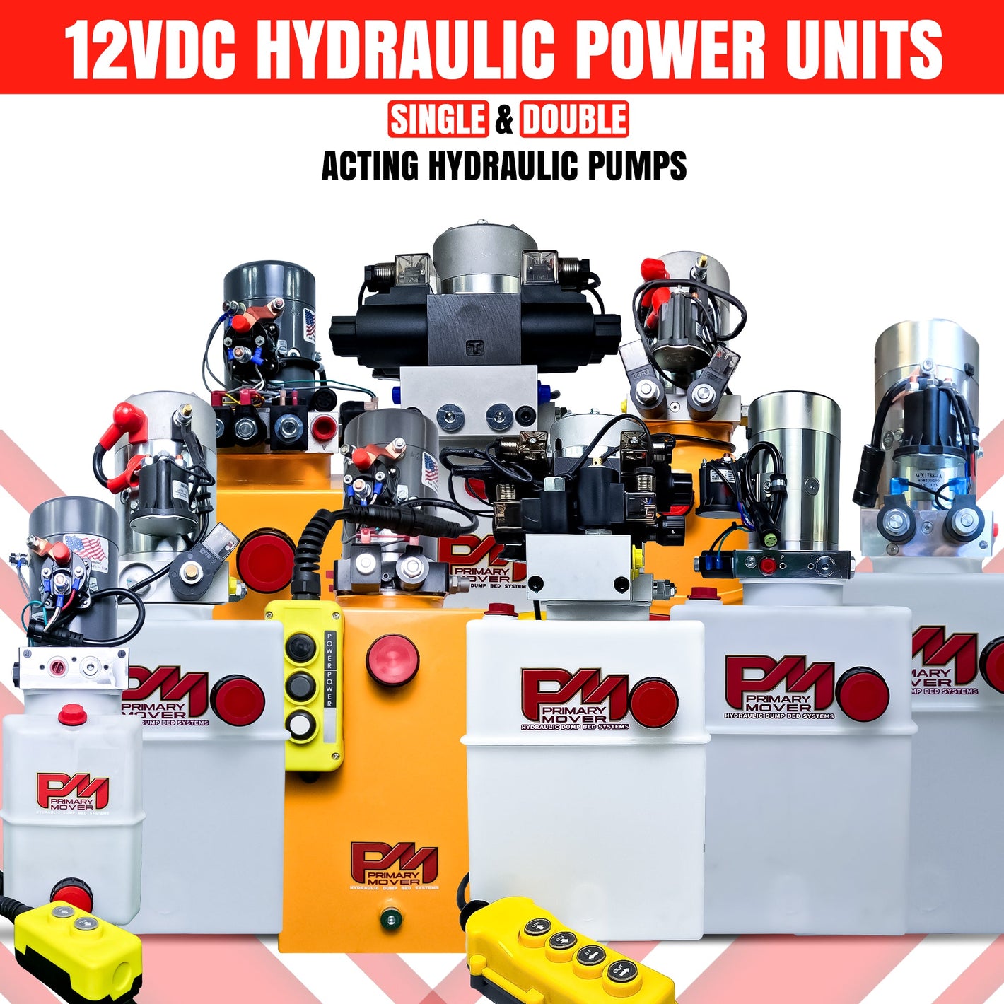 12Vdc Hydraulic Power Units.