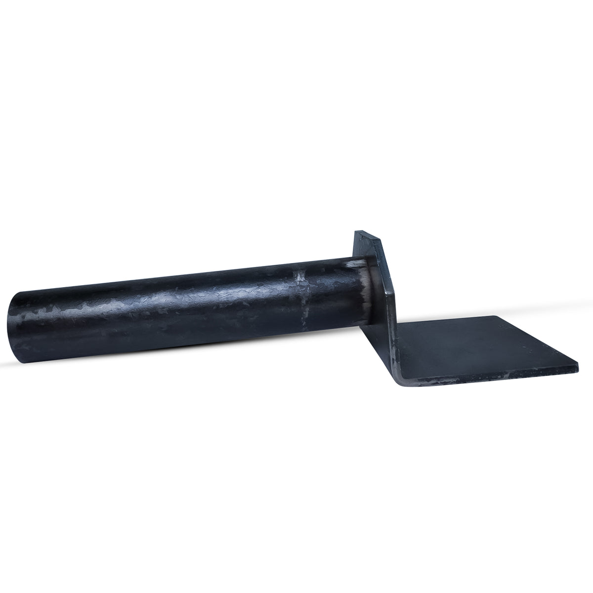 Prime Force 500 Series Lower Hoist Hardware for dump bed kits, featuring a black metal rod with a square base, designed for hydraulic systems.